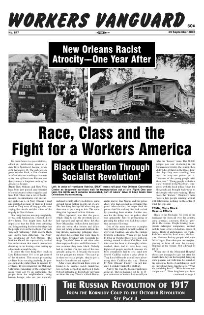Workers Vanguard no. 877