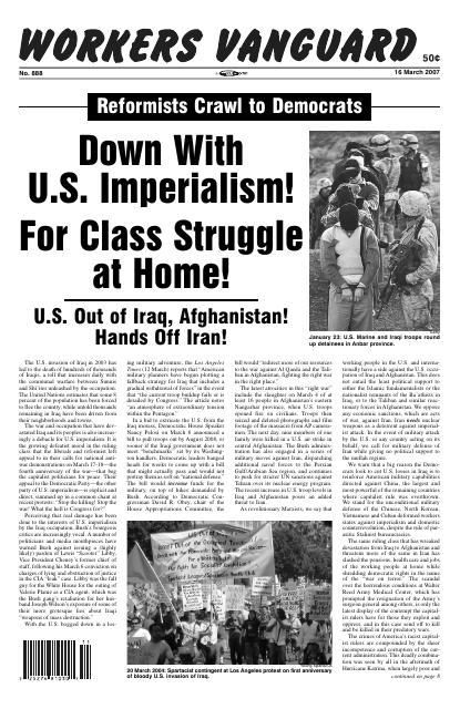 Workers Vanguard no. 888