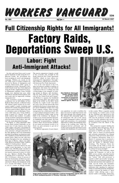 Workers Vanguard no. 889