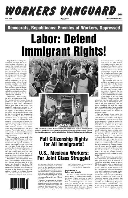 Workers Vanguard no. 898