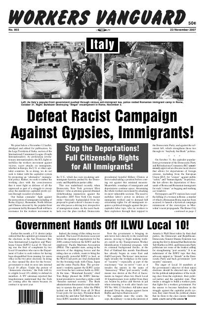 Workers Vanguard no. 903