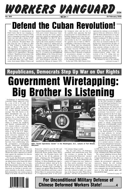 Workers Vanguard no. 909