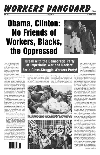 Workers Vanguard no. 913