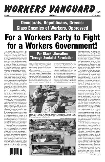 Workers Vanguard no. 917