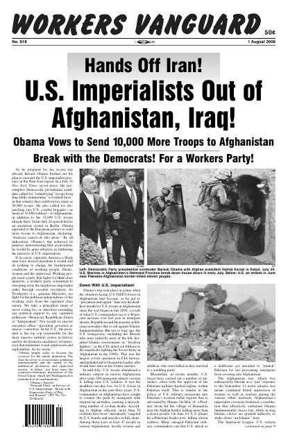 Workers Vanguard no. 918