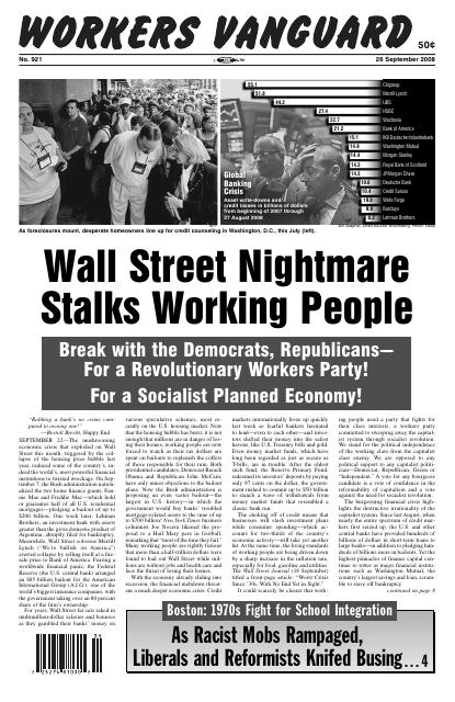 Workers Vanguard no. 921