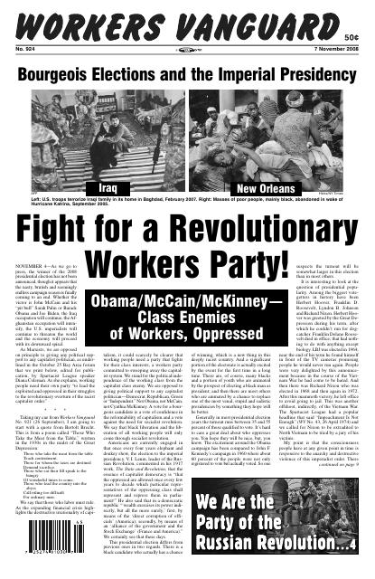 Workers Vanguard no. 924