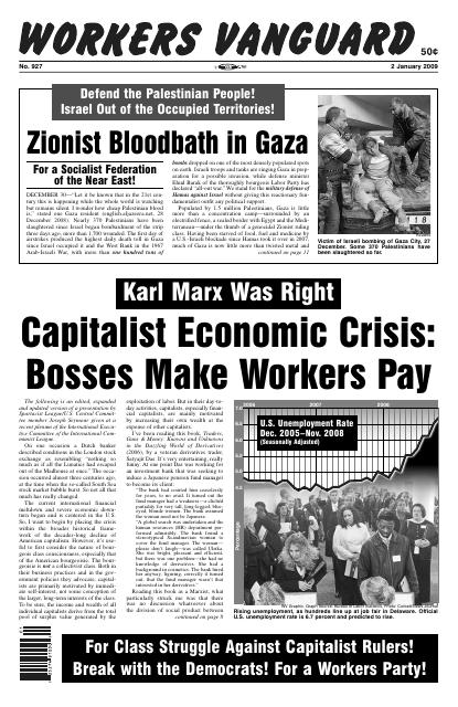 Workers Vanguard no. 927