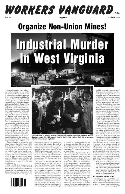 Workers Vanguard no. 957