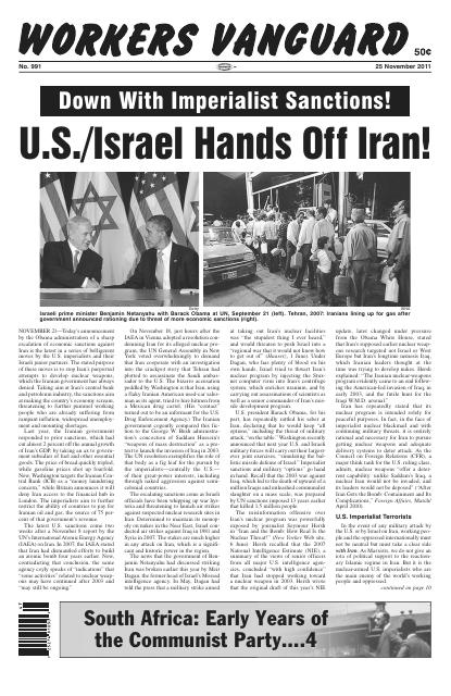 Workers Vanguard no. 991