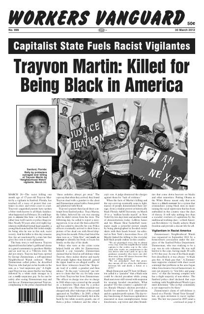 Workers Vanguard no. 999