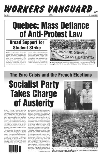 Workers Vanguard no. 1004