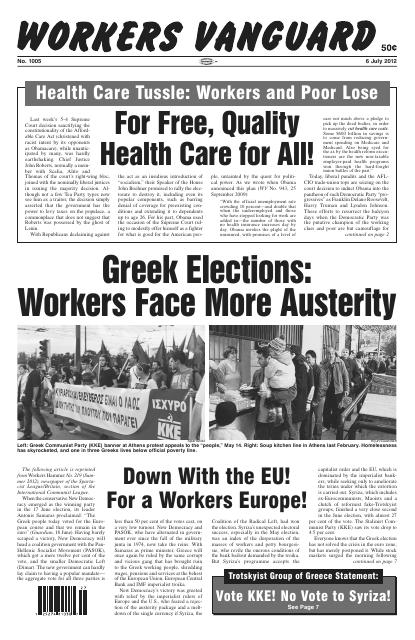 Workers Vanguard no. 1005