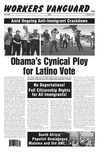 Workers Vanguard no. 1006