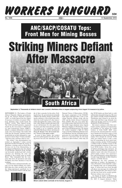 Workers Vanguard no. 1008