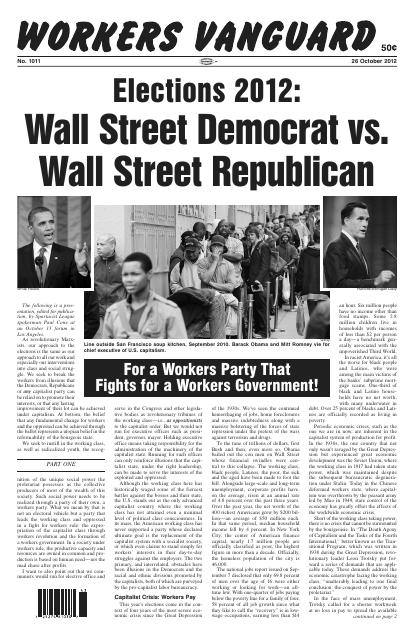 Workers Vanguard no. 1011