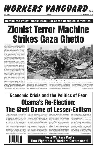 Workers Vanguard no. 1013