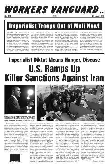 Workers Vanguard no. 1016