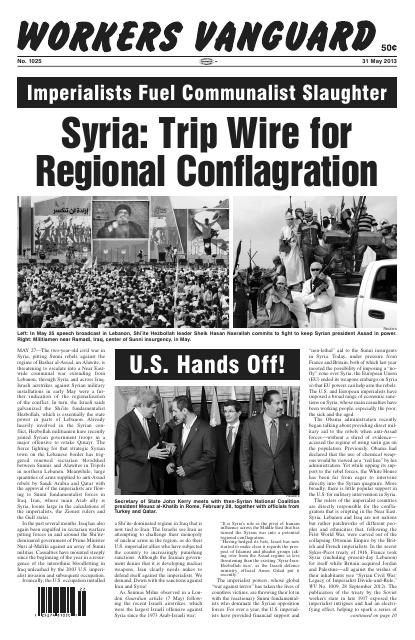 Workers Vanguard no. 1025