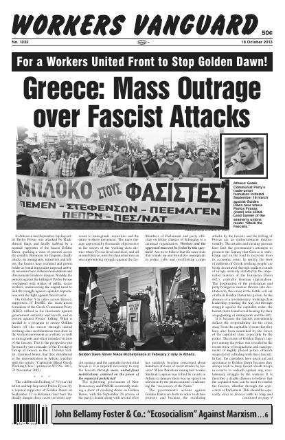 Workers Vanguard no. 1032