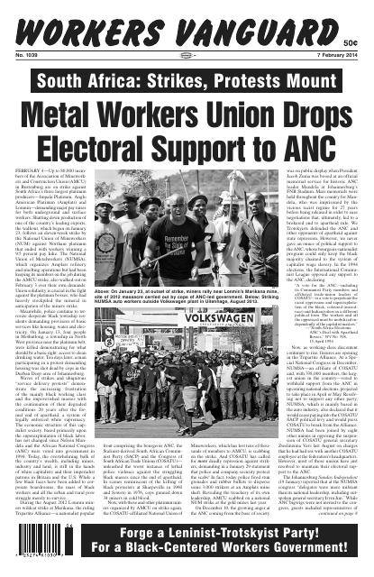 Workers Vanguard no. 1039