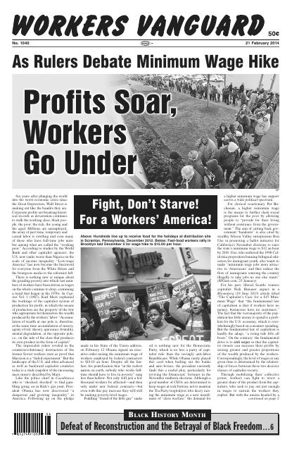 Workers Vanguard no. 1040