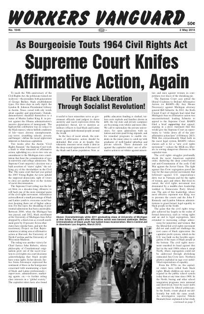 Workers Vanguard no. 1045