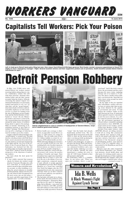 Workers Vanguard no. 1048