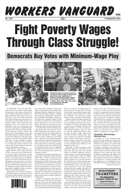 Workers Vanguard no. 1052