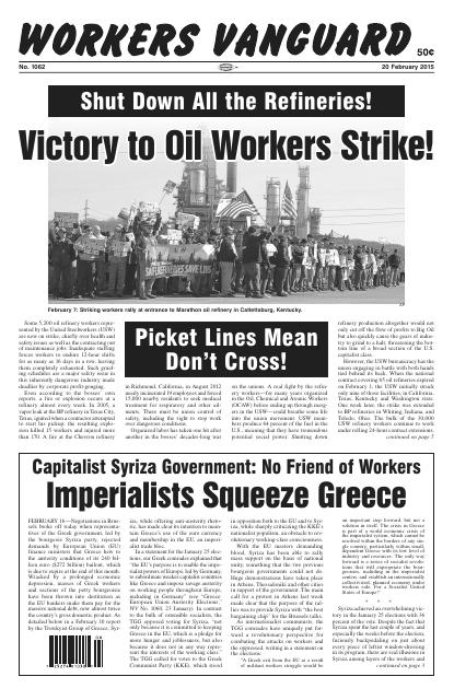 Workers Vanguard no. 1062