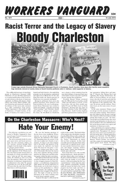 Workers Vanguard no. 1071