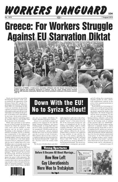 Workers Vanguard no. 1072