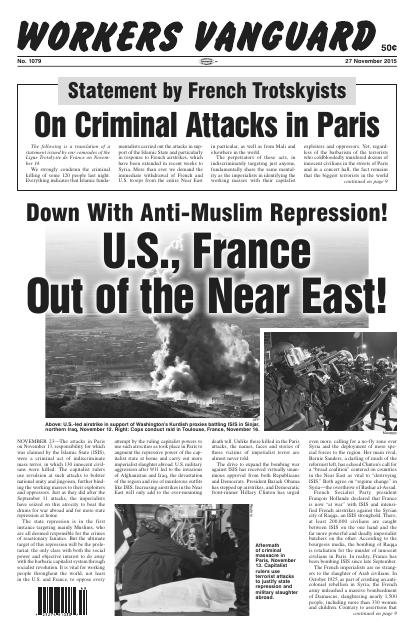 Workers Vanguard no. 1079