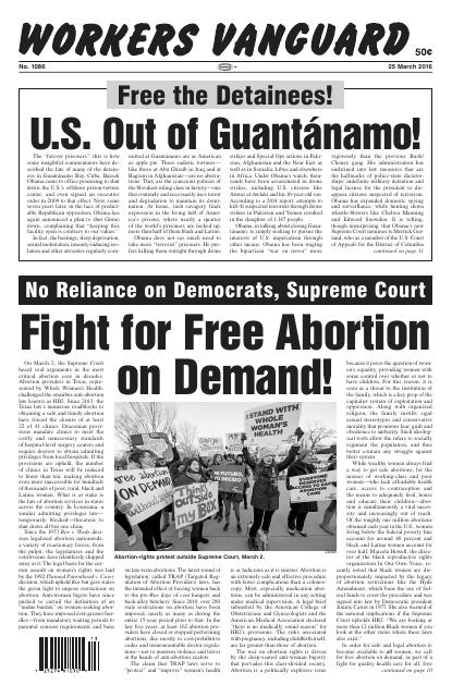 Workers Vanguard no. 1086