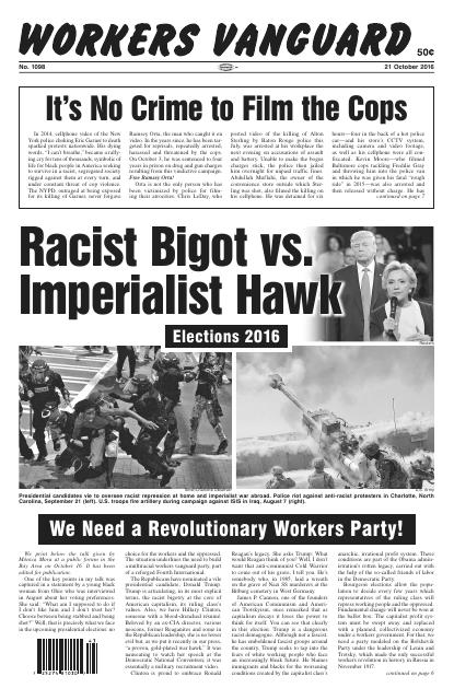 Workers Vanguard no. 1098