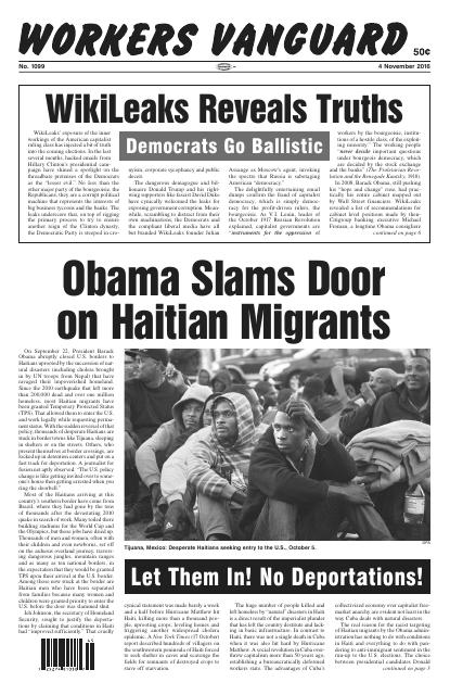 Workers Vanguard no. 1099