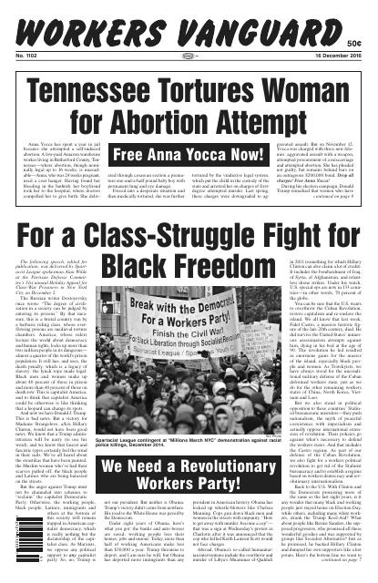 Workers Vanguard no. 1102