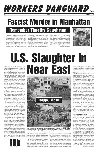 Workers Vanguard no. 1109