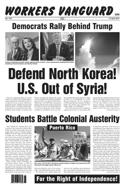 Workers Vanguard no. 1110