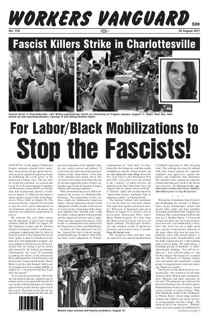Workers Vanguard no. 1116