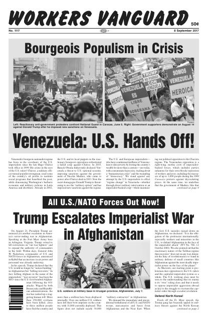 Workers Vanguard no. 1117