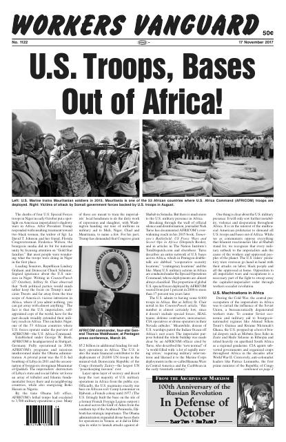 Workers Vanguard no. 1122