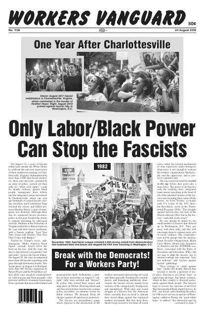 Workers Vanguard no. 1138