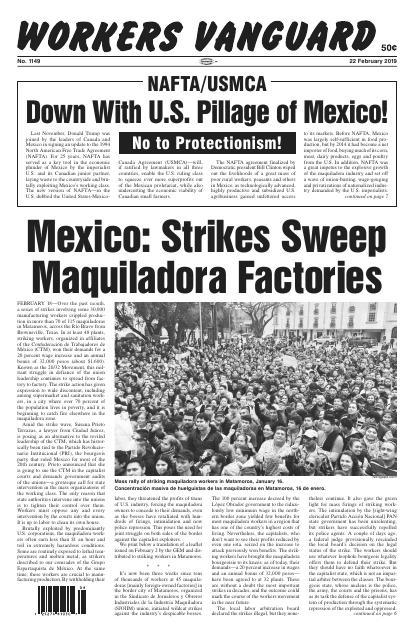 Workers Vanguard no. 1149