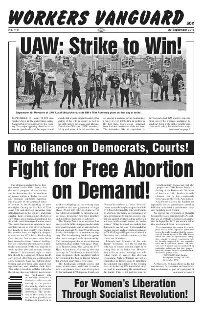 Workers Vanguard no. 1161