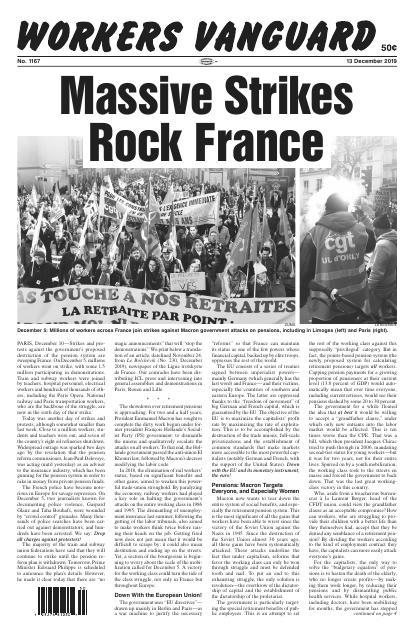 Workers Vanguard no. 1167